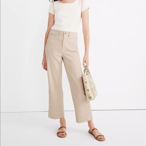 Madewell Slim Wide Leg Emmett Pants